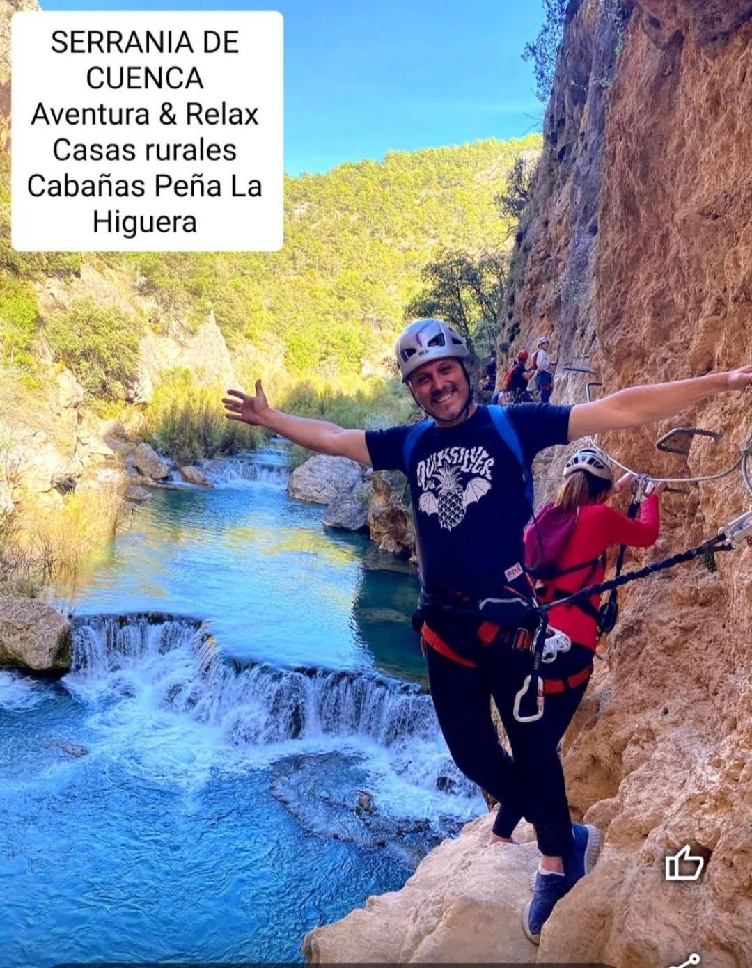 Aventura & Relax Cabanas Pena La Higuera Villalba de la Sierra Zewnętrze zdjęcie